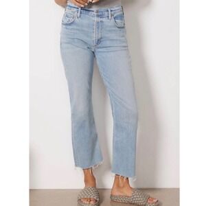Citizens of Humanity Isola High Rise Flared Cropped Jeans Pants Size 24
